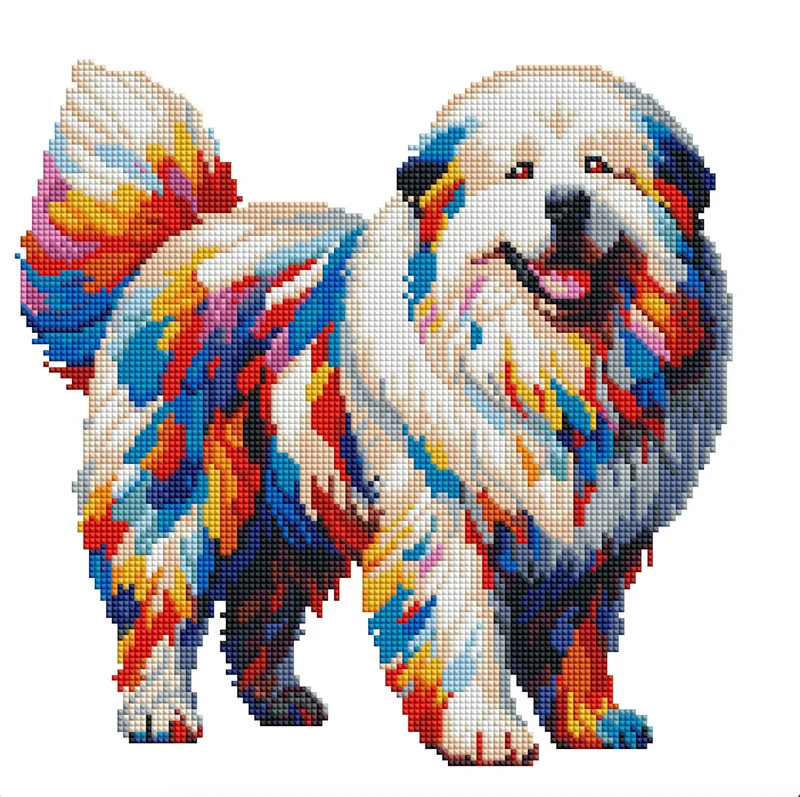 Pyrenéerhund - Diamond Painting Kit