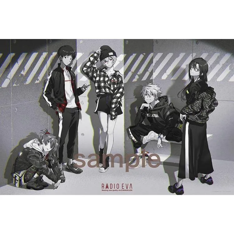 Pussel RADIO EVA Illustration 02 Real Street Style Evangelion 1000 bitar YAM-10-1366