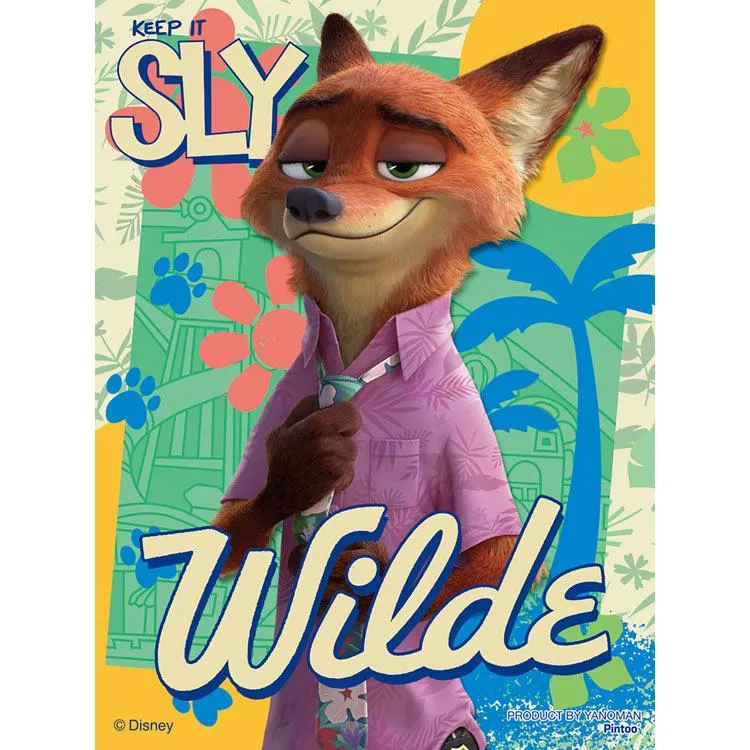 Pussel Nick Wilde / Zootropolis 2 Zootropolis 150 bitar YAM-2308-74