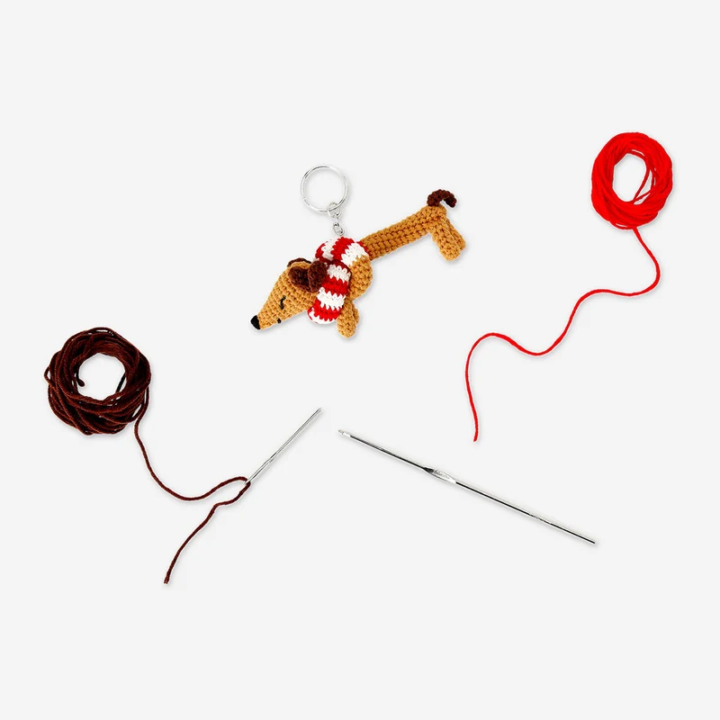 DIY crochet mini dog