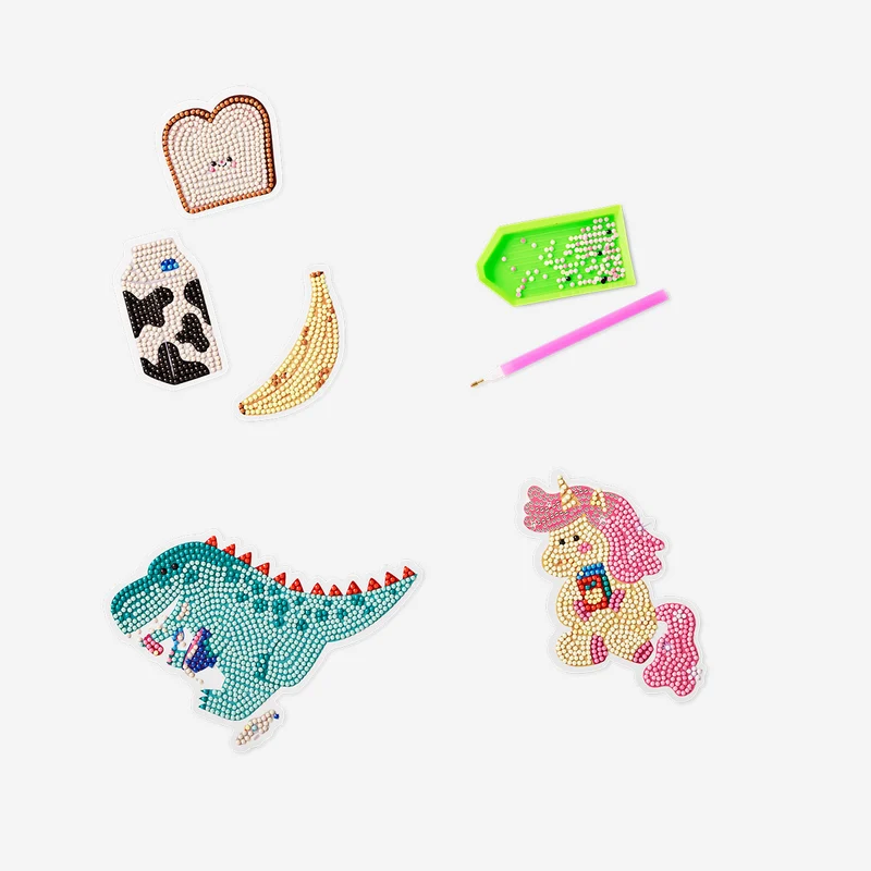 DIY rhinestone stickers - 5 pcs