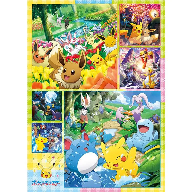 Pussel Varje Dag Glad! Pokémon – 500 Bitar, ENS-500-713