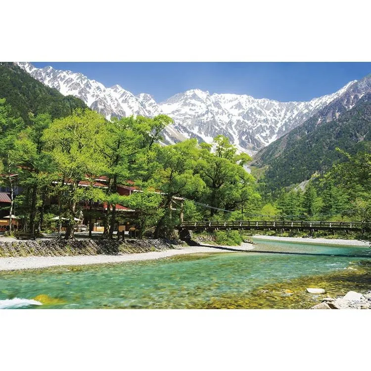 Pussel Graceful Brook - Kamikochi Kappa-bron - Nagano [CP-NT] 1000 bitar YAM-10-1363