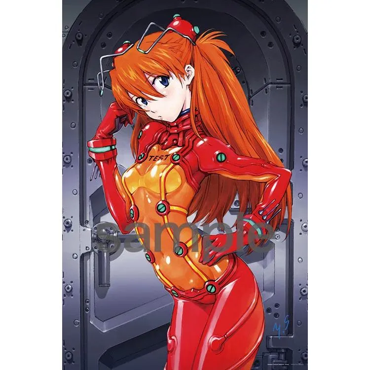 Pussel Shikinami Asuka Langley Test Plug Suit Evangelion 1000 bitar YAM-10-1338