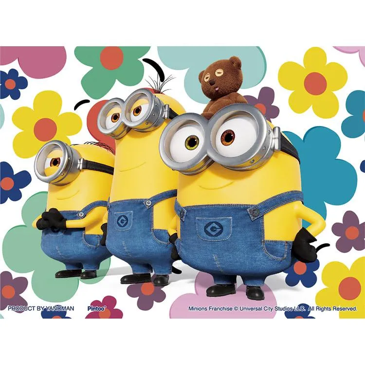 Pussel Glada Blommor Minions 150 Bitar YAM-2308-48