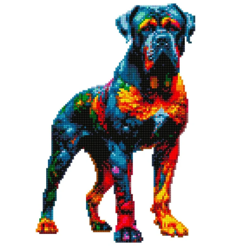 Cane Corso hund - Diamond Painting Kit