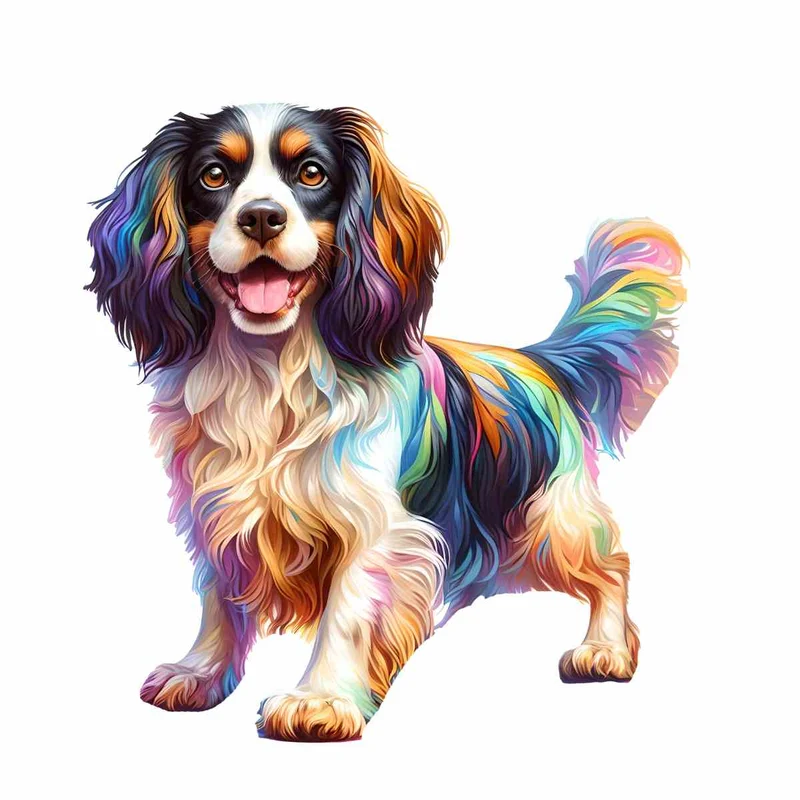 Sprocker Engelsk Springer Spaniel Hund - Pussel