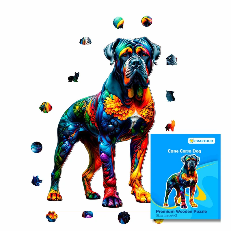 Cane Corso hund - pussel