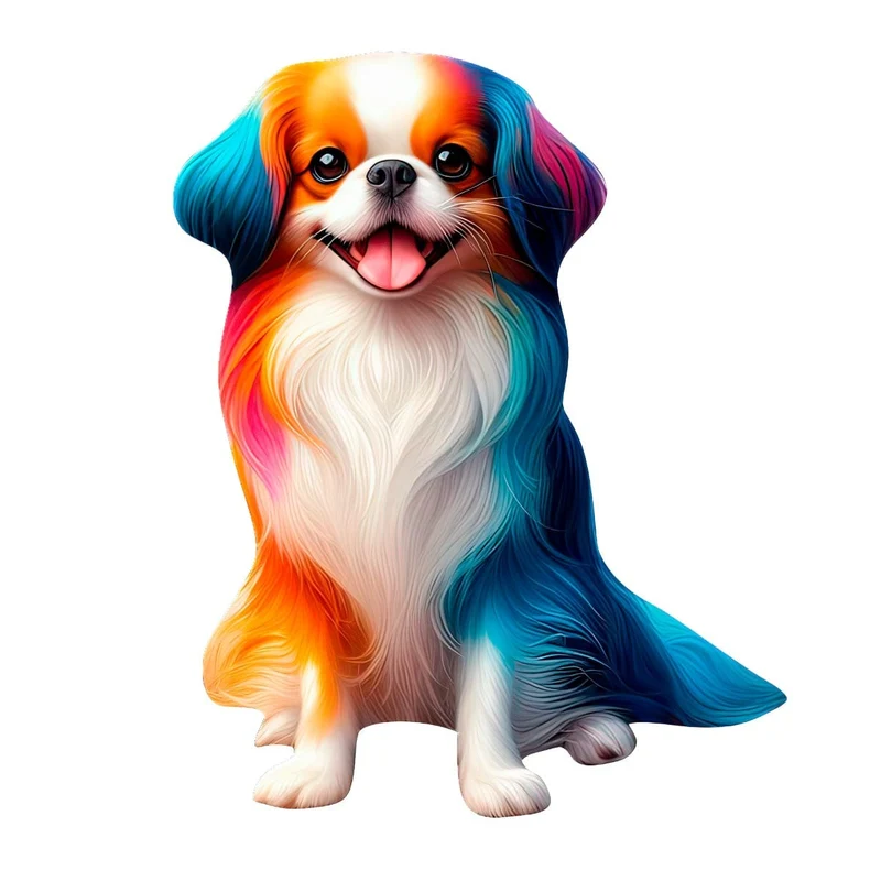 Japansk chin hund - pussel