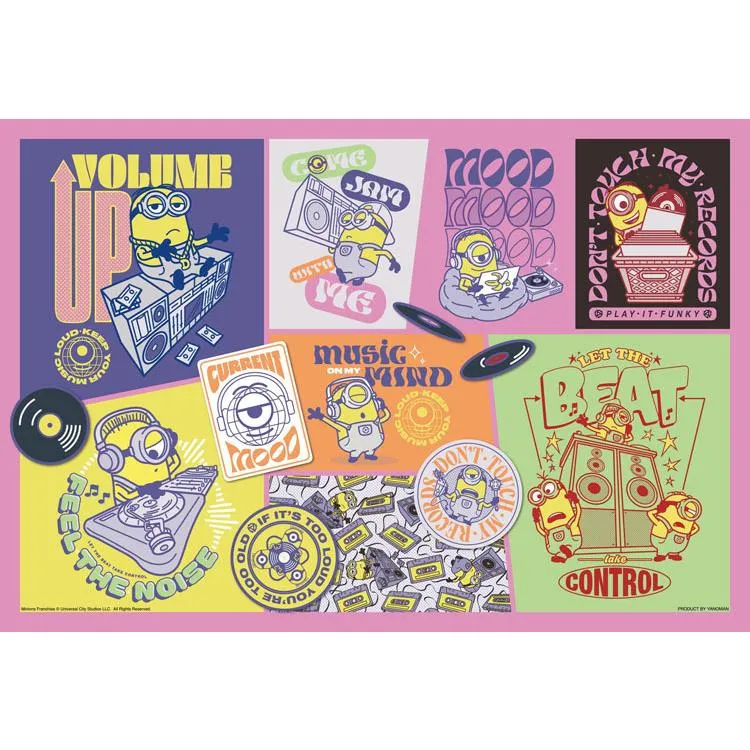 Pussel Play It Funky Minions 300 bitar YAM-03-958 YANOMAN