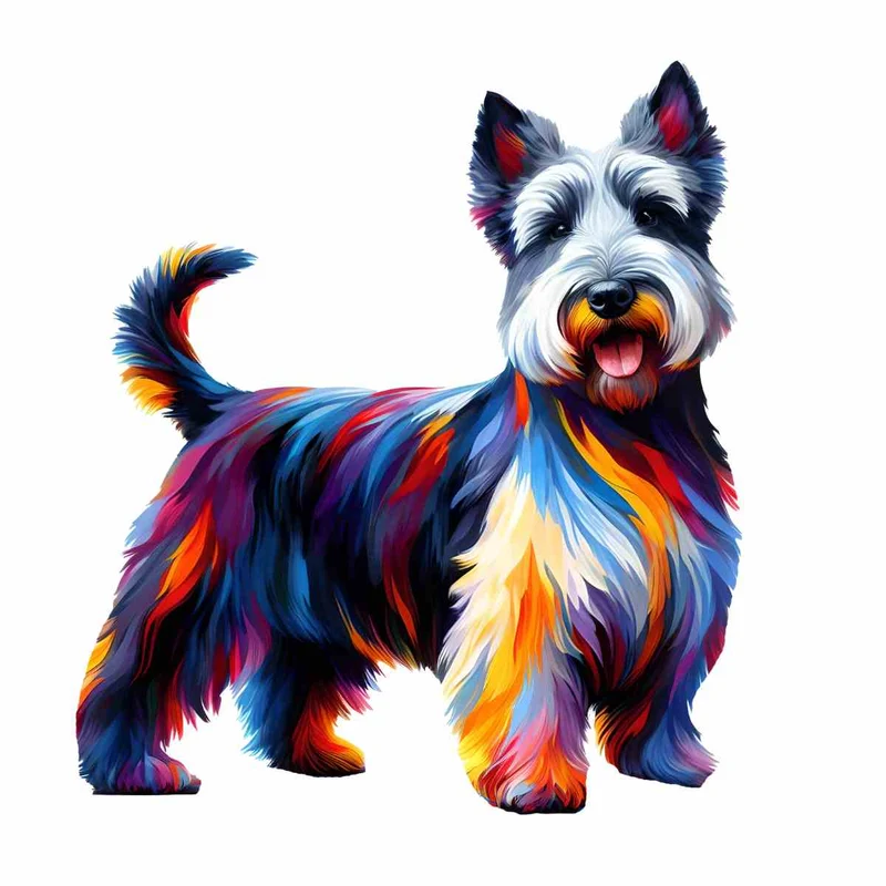 Skotsk terrier / skotsk hund - Pussel