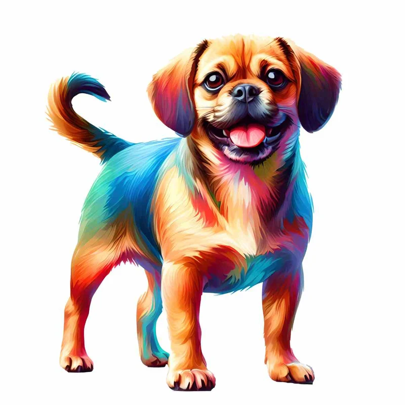 Puggle Hund - Pussel
