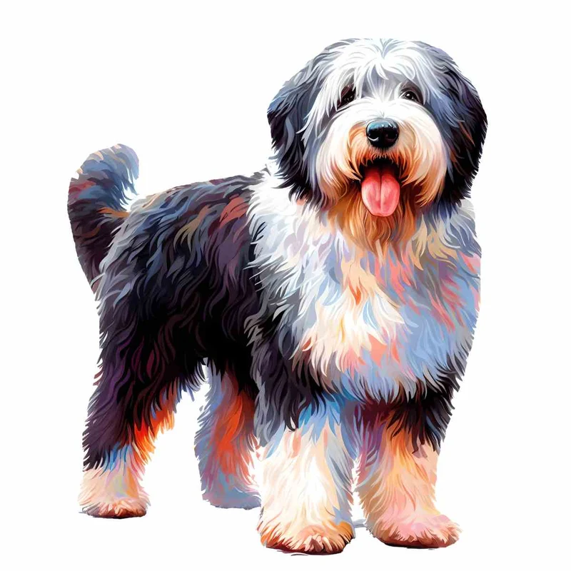 Gammal engelsk fårhund - Pussel