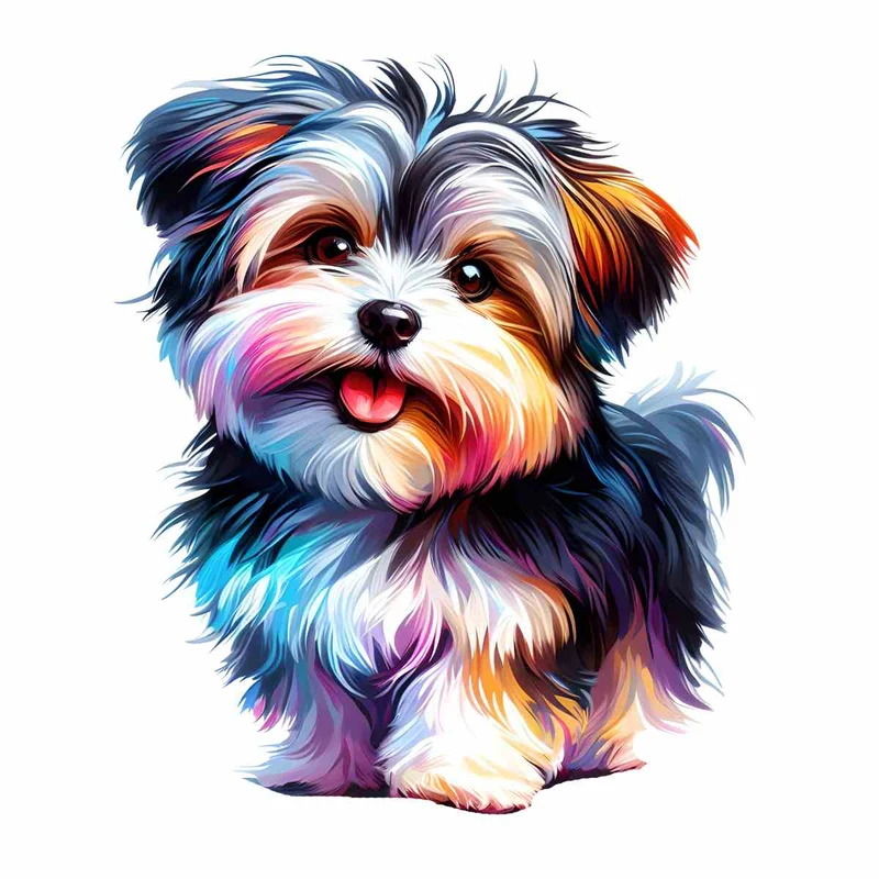 Morkie Hund - Pussel