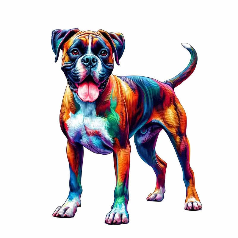 Boxerhund - Pussel