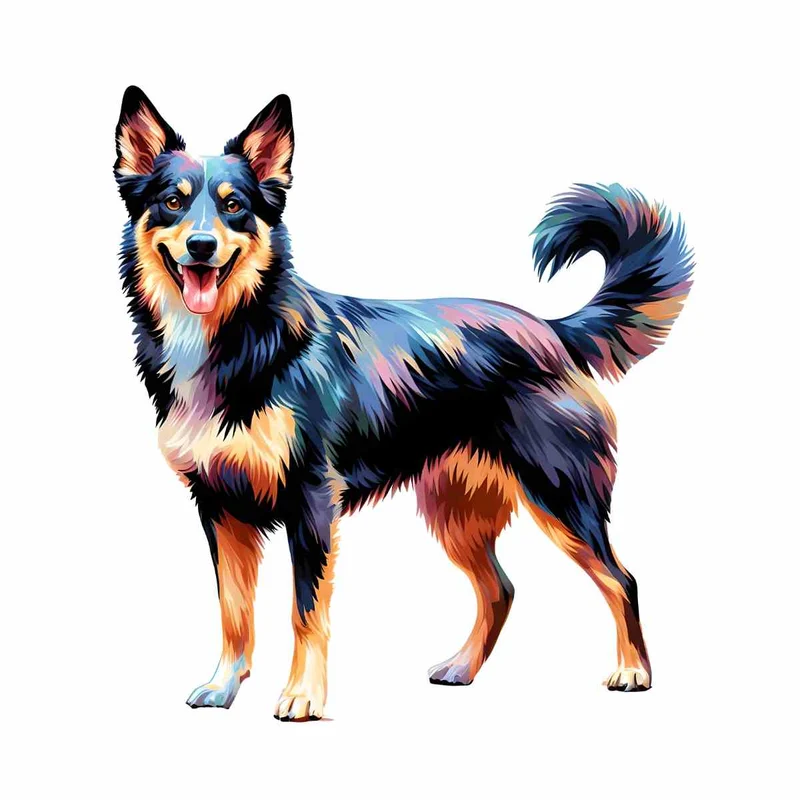 Australisk kelpiehund - Pussel