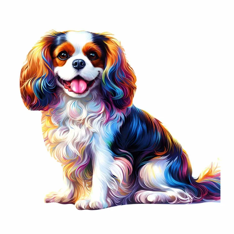 Cavalier King Charles Spaniel Hund - Pussel