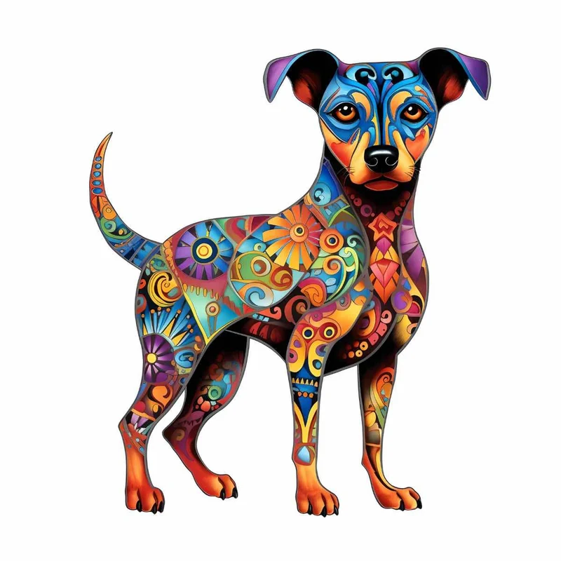 Pinscher Hund - Pussel