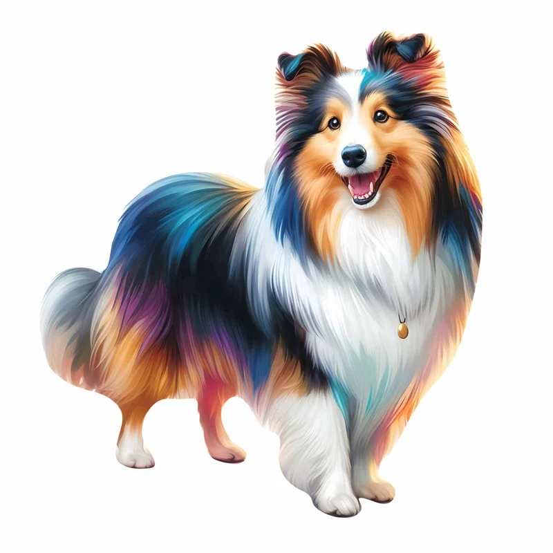 Shetland Sheepdog / Sheltie Hund - Pussel