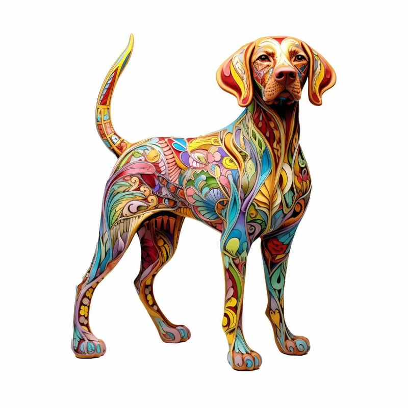 Vizsla Hund - Pussel