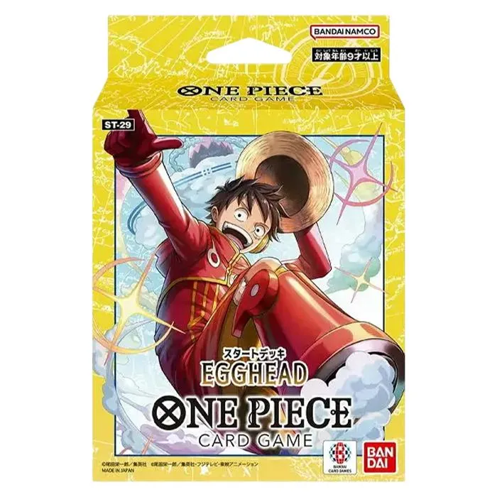 ONE PIECE Kortspel Starter Deck EGGHEAD ST-29 Bandai TCG Japan