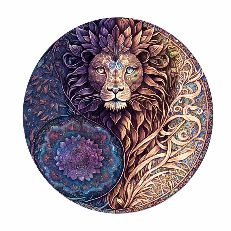 Lejon Yin Yang - Pussel