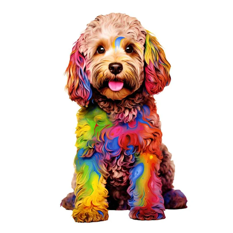 Cockapoo Hund - Pussel