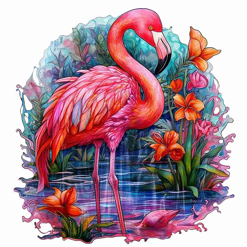 Flamingo - Pussel