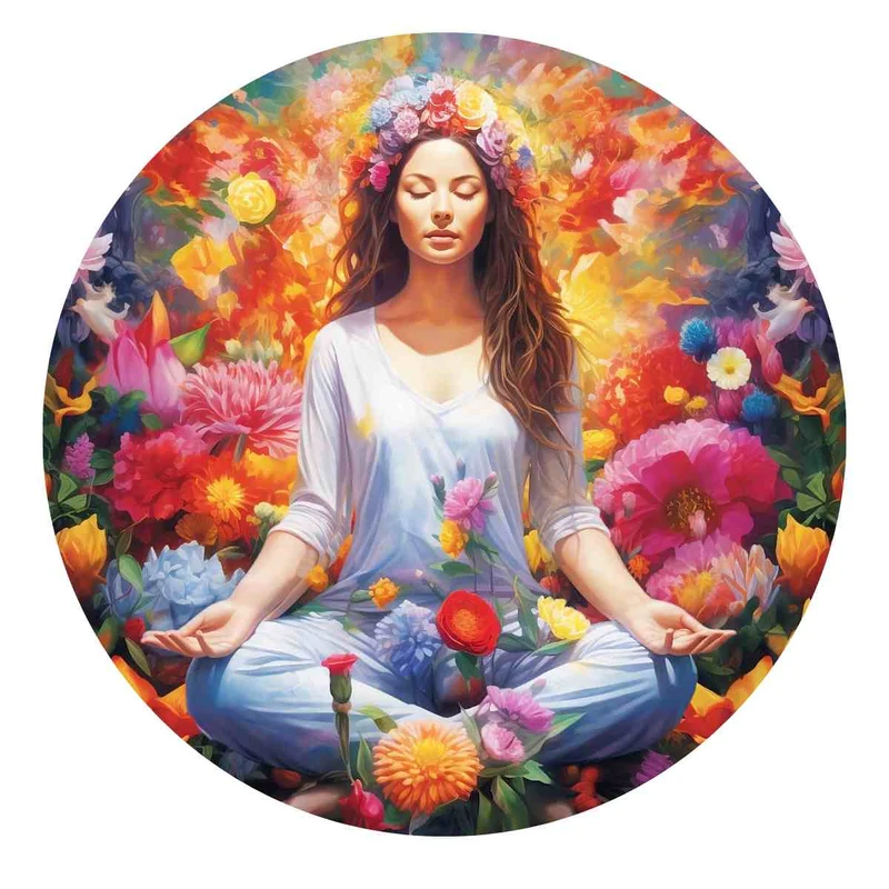 Meditera i naturen - Pussel
