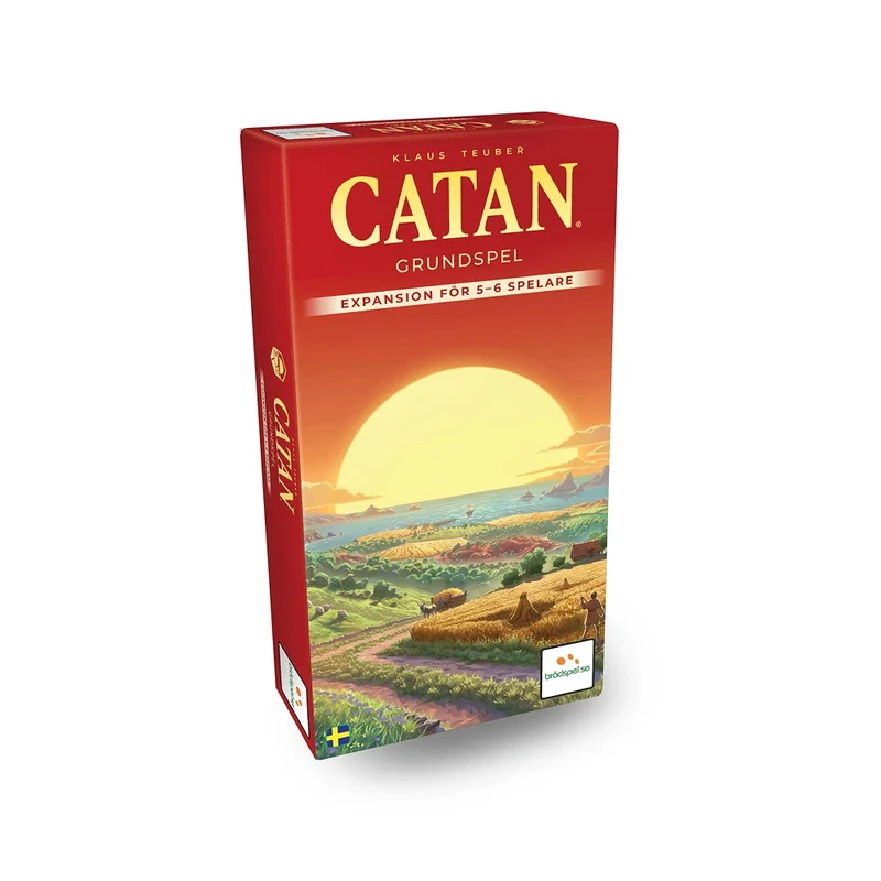 Catan: 5-6 spelare - 6th edition (sv)