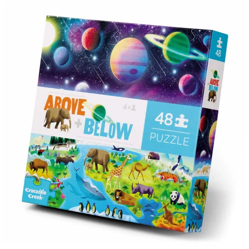 Crocodile Creek Pussel Earth & Space (48 bitar)