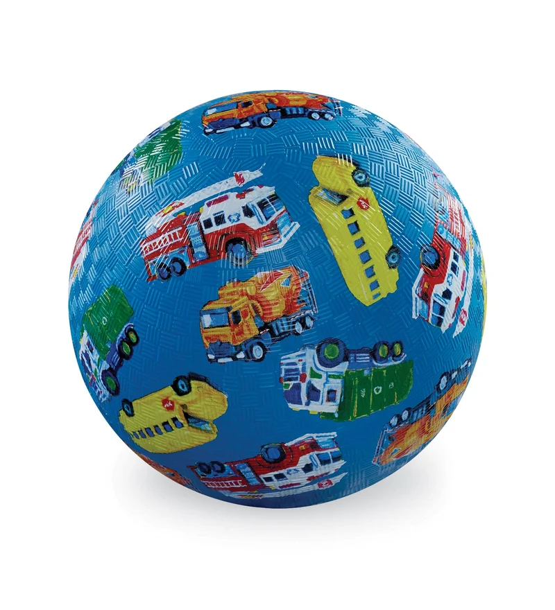 Crocodile Creek Lekboll City Vehicles (18cm)