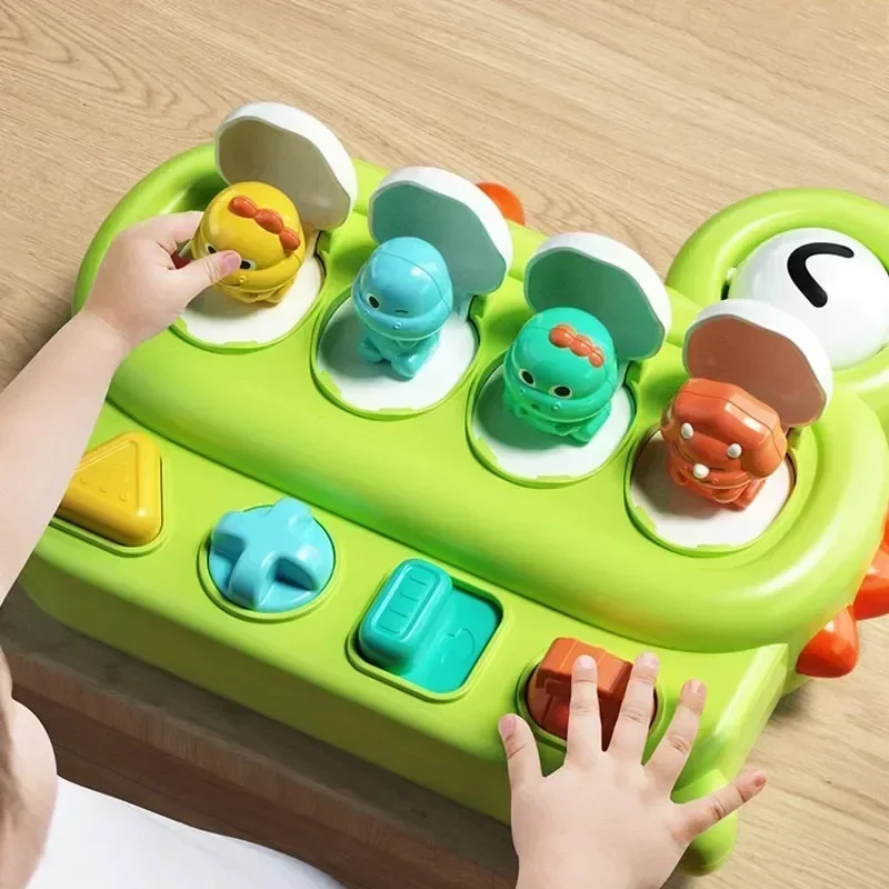 Peek & Play™ - Klicka, Vrid, Överraskning! - Baby Pop-up Leksak