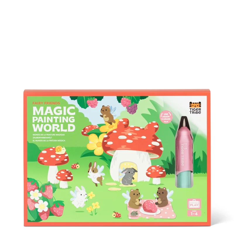 Tiger Tribe Målarset Magic Painting World Fairy Friends