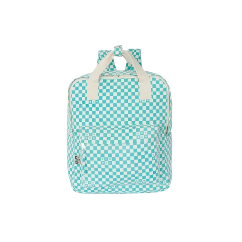 Bonton ryggsäck, mediumstor - Bleu vintage
