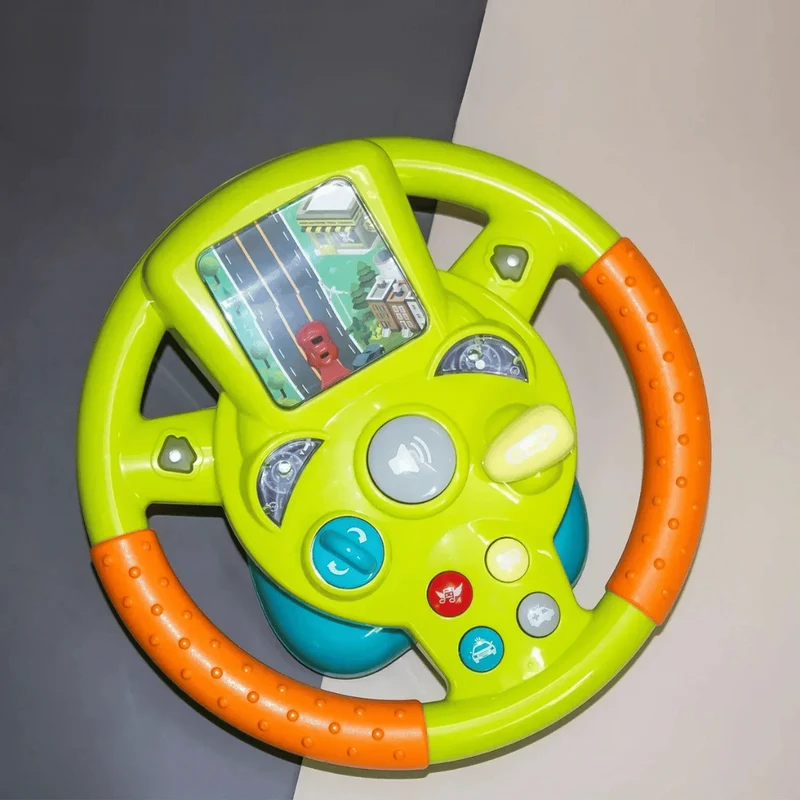 Toy Steering Wheel™ - Maxrolig miniratt - Leksaksratt