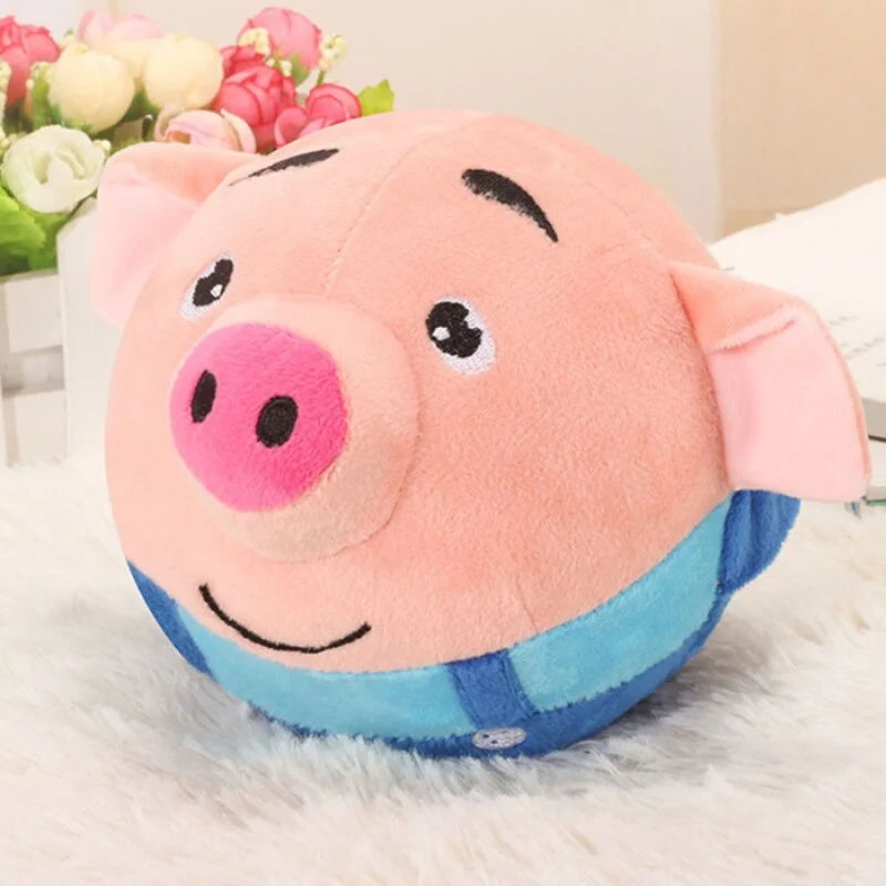 Jumping Piggy Ball™ | Får ditt barn att röra på sig - Interaktiv leksaksboll