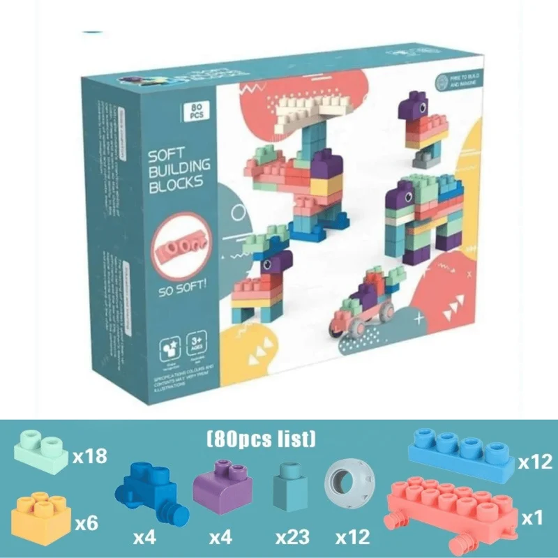 Soft Building Blocks™ | Byggklossar för alla barn