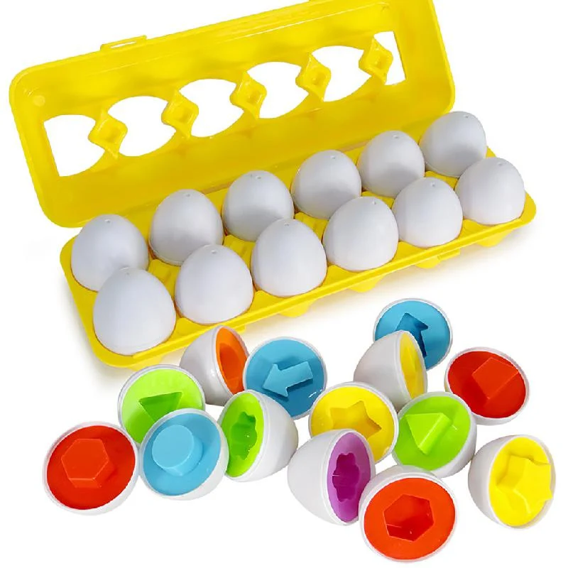 Egg Puzzle™ - Äggpussel | Kreativt tankespel för barn