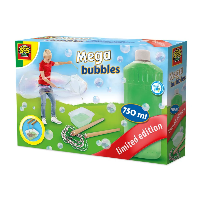 SES Creative Såpbubblor, Limited Mega