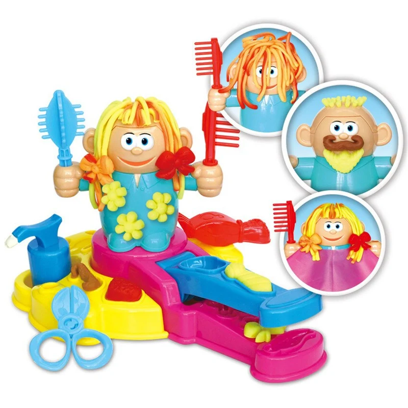 Clay Hairdresser Set™ - Äventyr i frisörsalongen - Frisörset med lera