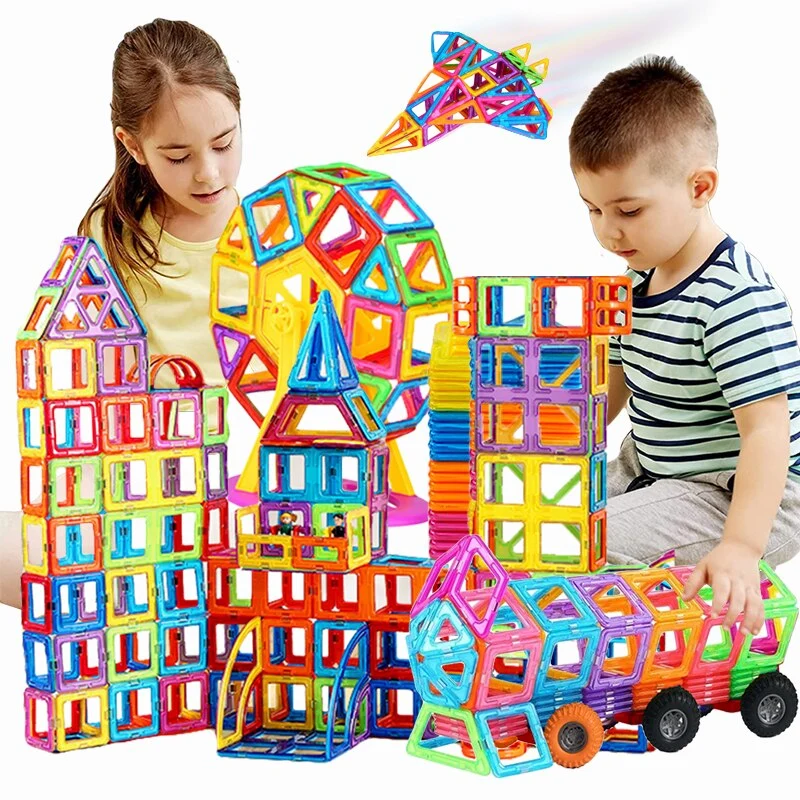 Magnet Building Blocks™ - Släpp loss din kreativitet - Magnetiska plattor