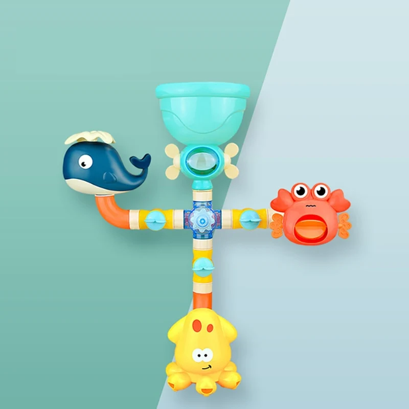 Bath Buddies™ - Badglädje med sprutande vänner - Fontän för badleksaker