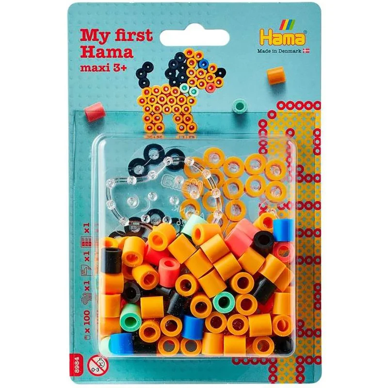 Hama Maxi pärlplattset, litet set – hund