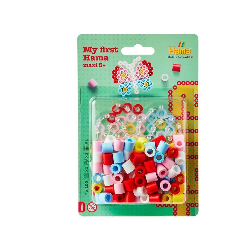 Hama Maxi pärlplateset, litet set - fjäril