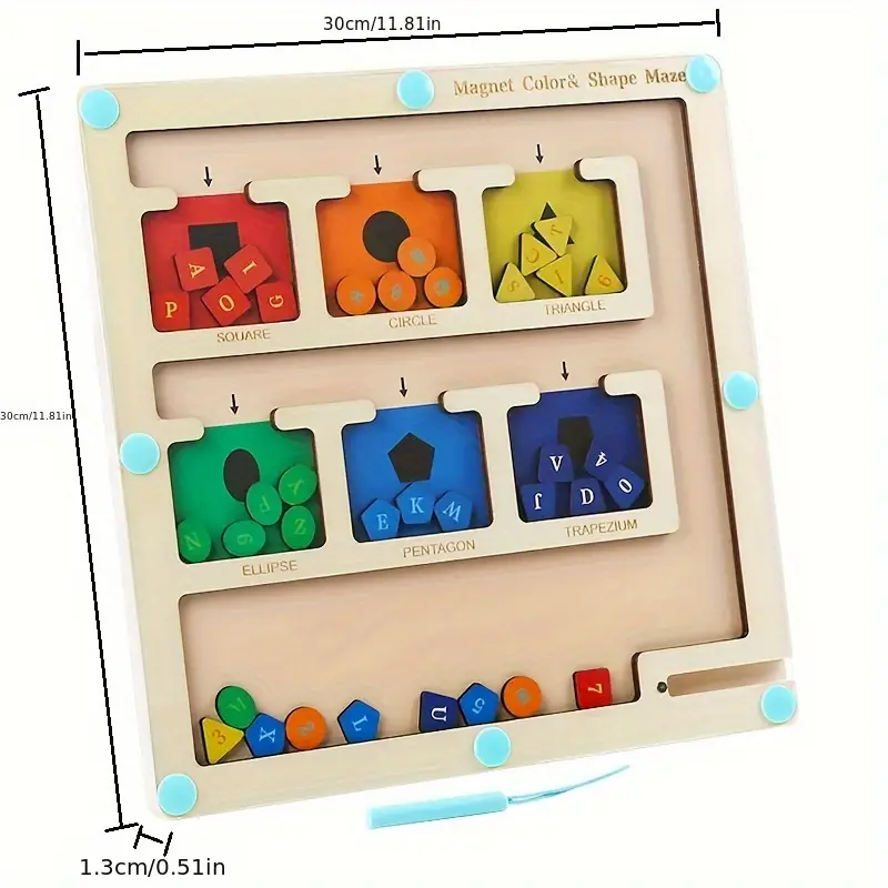 Magnetic Maze™ - Magiskt inlärningsäventyr - Pusselspel