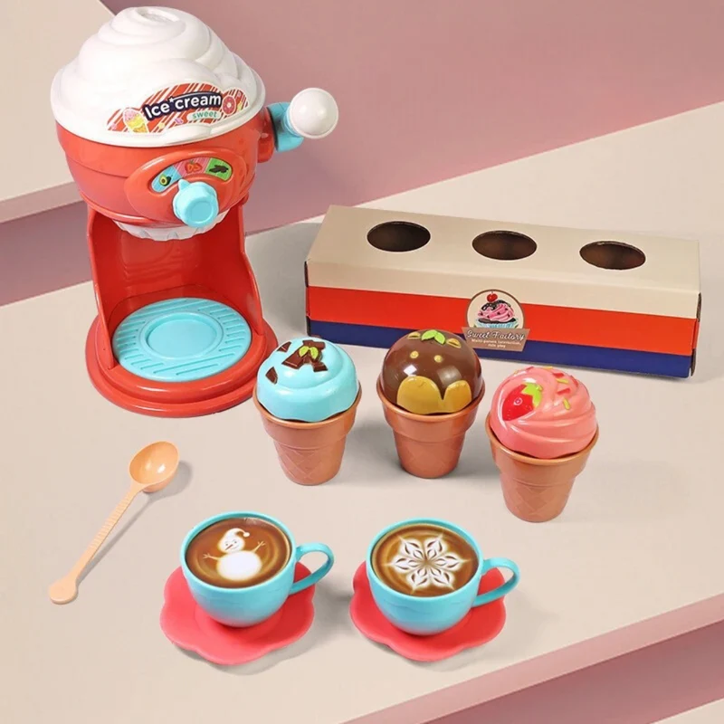 Ice Cream Maker Set™ - Små glassmästare - Leksaksset med glassmaskin