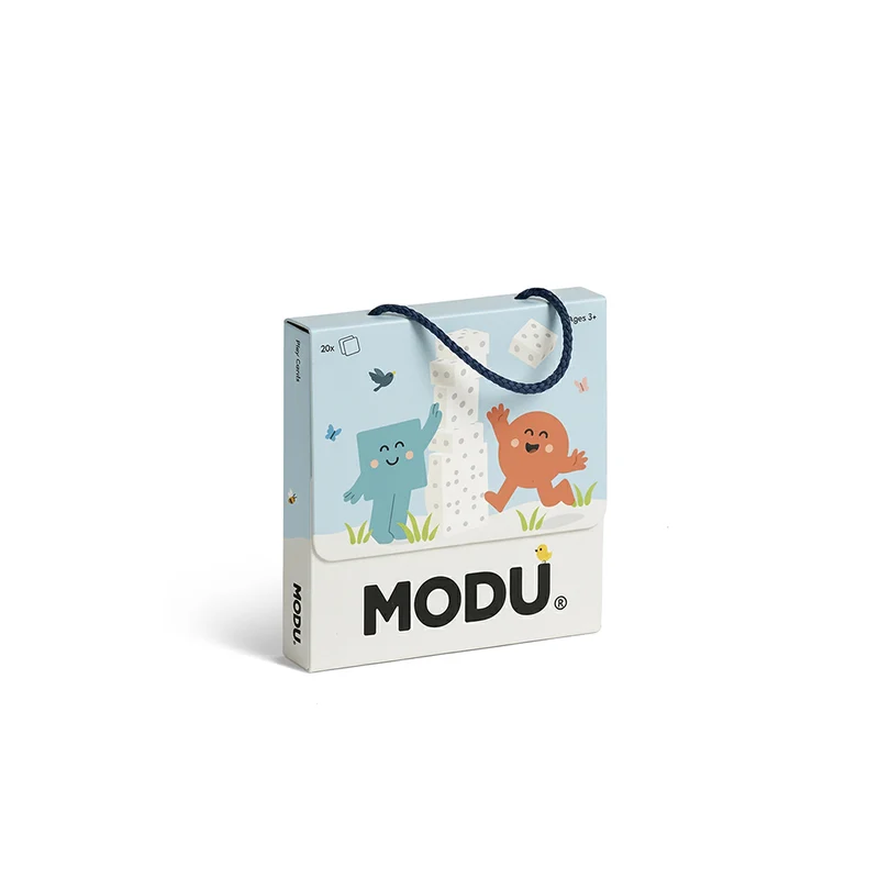 Modu Lekkort, 20 lekidéer för användning med Modu klossar (köps separat)