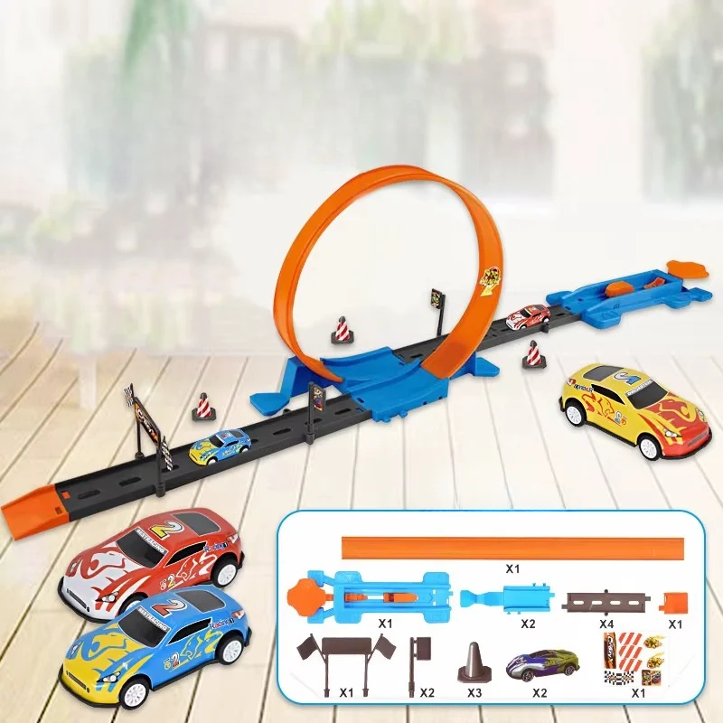 Double Race Track - Kreativt & roligt - Looping racerbana