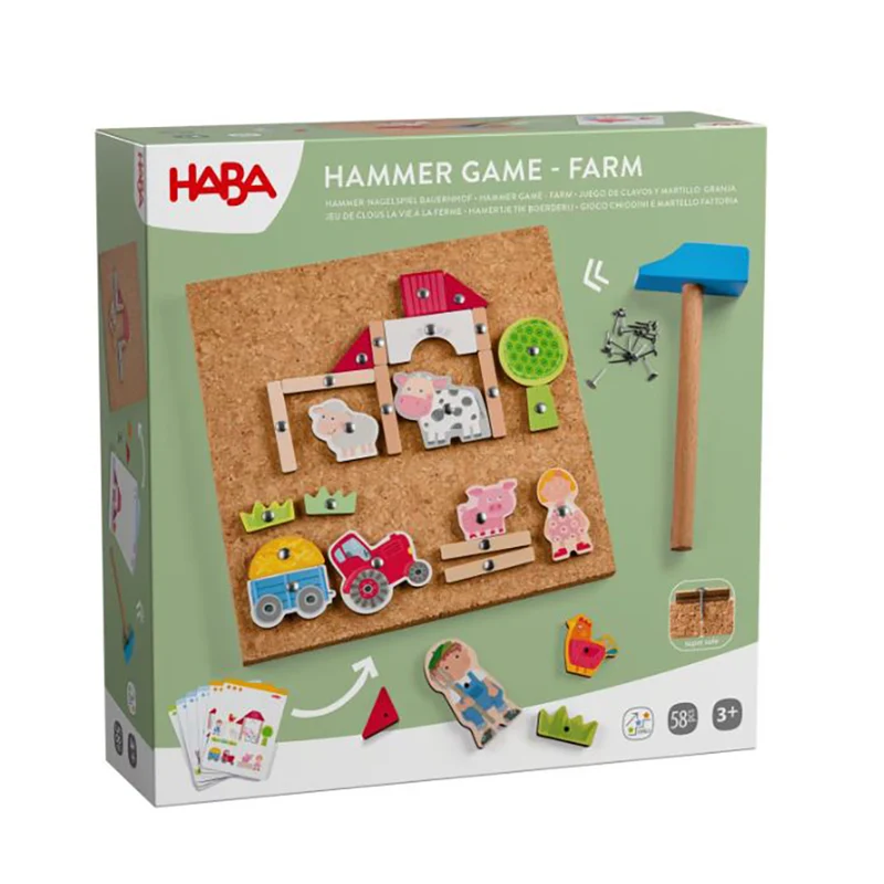 Haba Hammermosaik med nubb, Bondegård